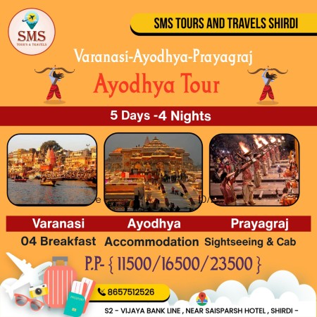 VARANASI - AYODHYA - PRAYAGRAJ - SARNATH