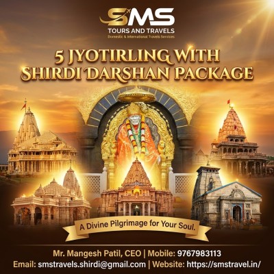 5 Jyotirling - Shirdi With Shani Shingnapur Darshan 