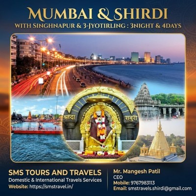 Mumbai - Shirdi With Singhnapur - Three Jyotirling 